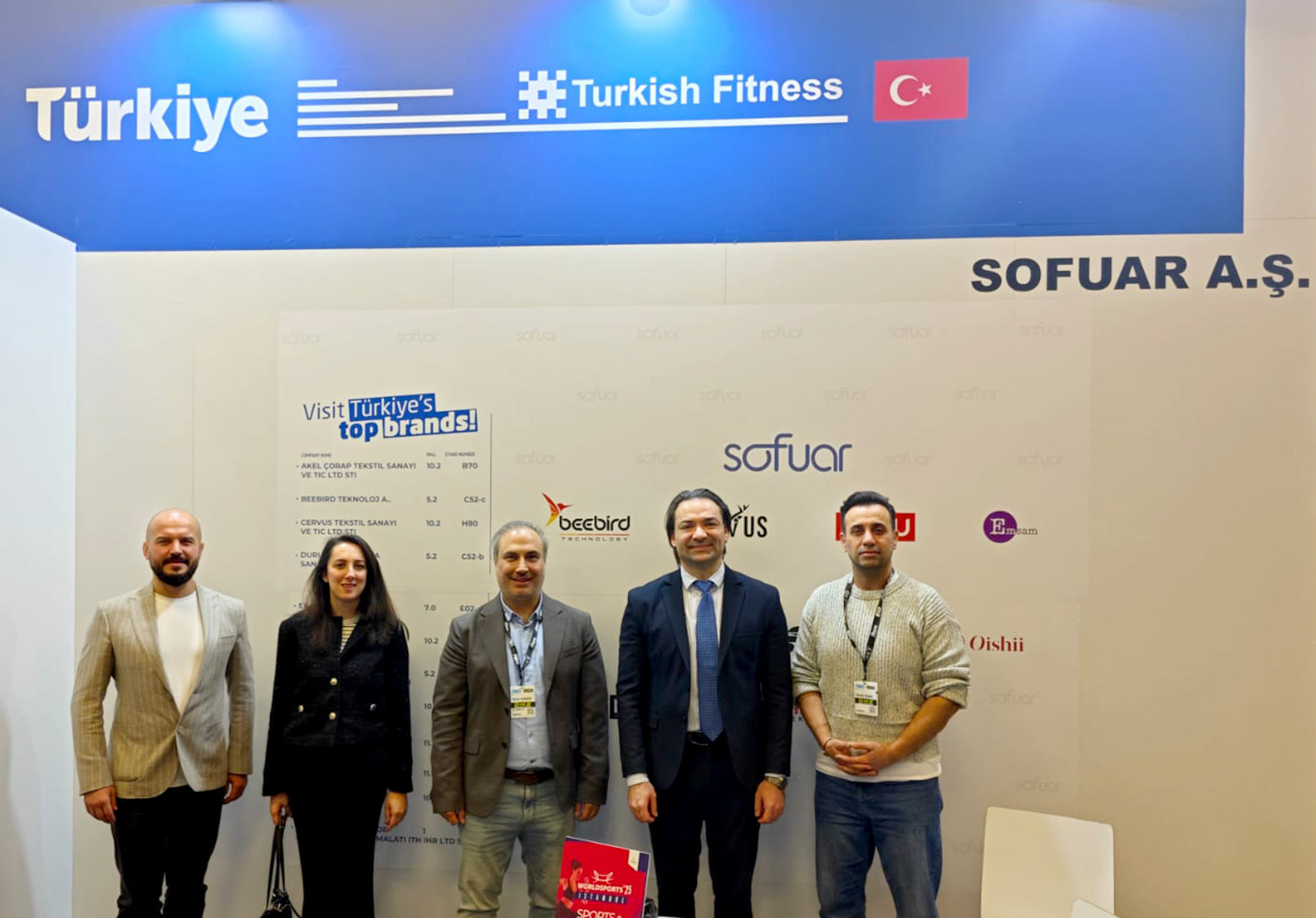 Başkonolos Al’dan FIBO 2025’e Türk firmalarına destek ziyareti