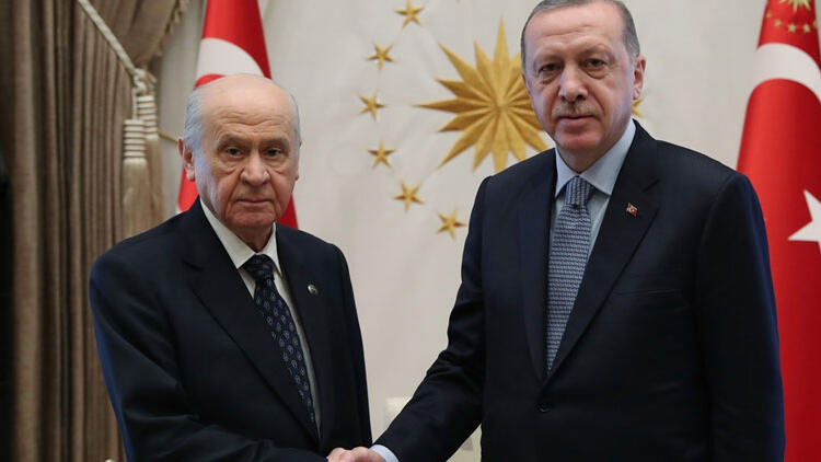 Cumhurbaşkanı Erdoğan'dan Devlet Bahçeli'ye ziyaret