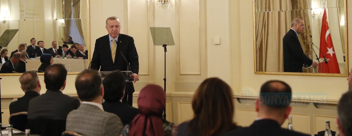 Cumhurbaşkanı Erdoğan, Cenevre'de UID Avrupa temsilcilerini kabul etti