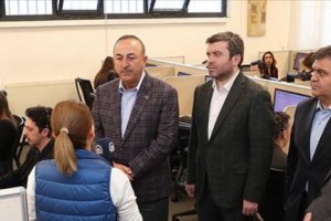 Bakan Çavuşoğlu: Koronavirüsle ilgili bir koordinasyon merkezimiz 24 saat hizmet veriyor