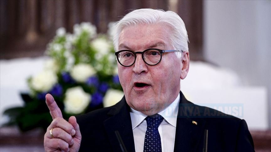 Cumhurbaşkanı Steinmeier: Bu salgın insanlığımızın sınavıdır