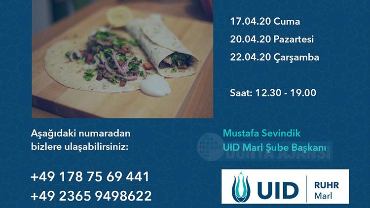 UID’den sağlık çalışanlarına özel ikram