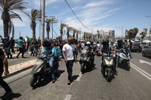 İsrail, Filistin kenti Yafa’da Müslüman mezarlığını yıkması protesto edildi