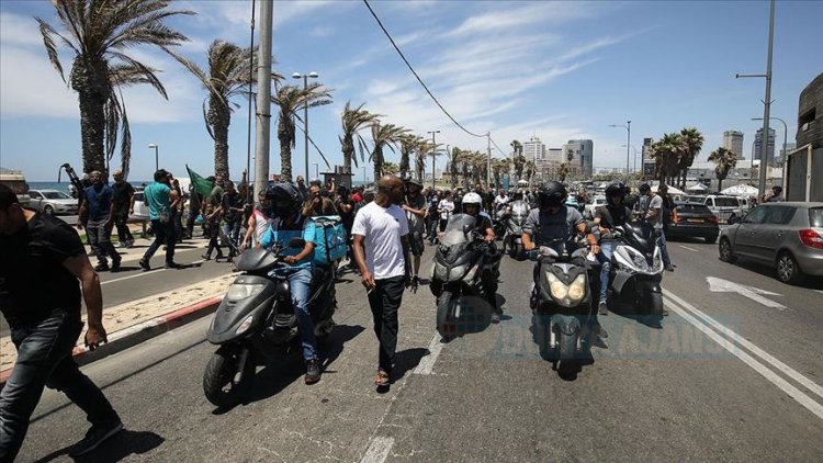 İsrail, Filistin kenti Yafa’da Müslüman mezarlığını yıkması protesto edildi