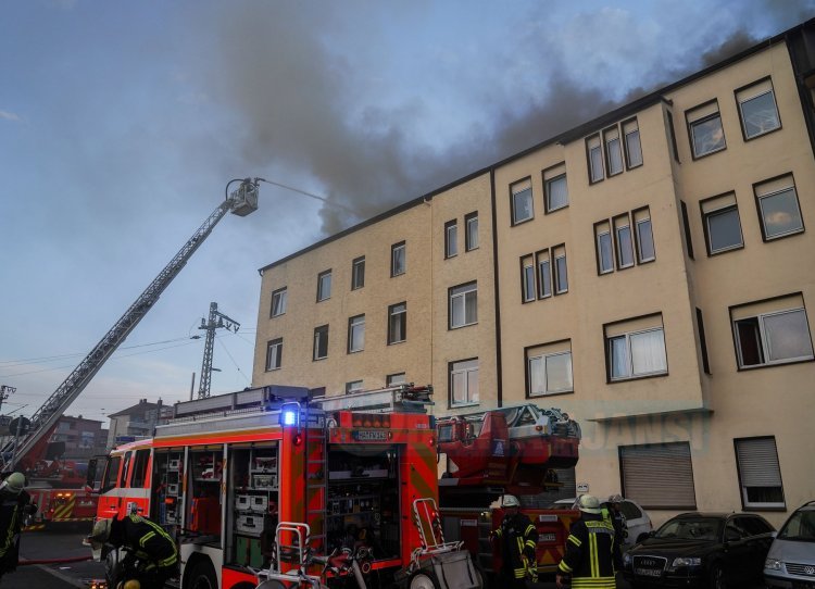 Hagen'de karantina evinde yangın çıktı