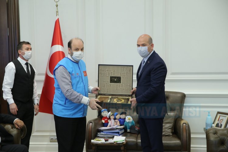 TDV’nin “İyilik Konutları”na İçişleri Bakanı Soylu’dan destek