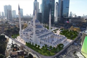 Başkan Erdoğan Levent Camii'nin temelini attı 