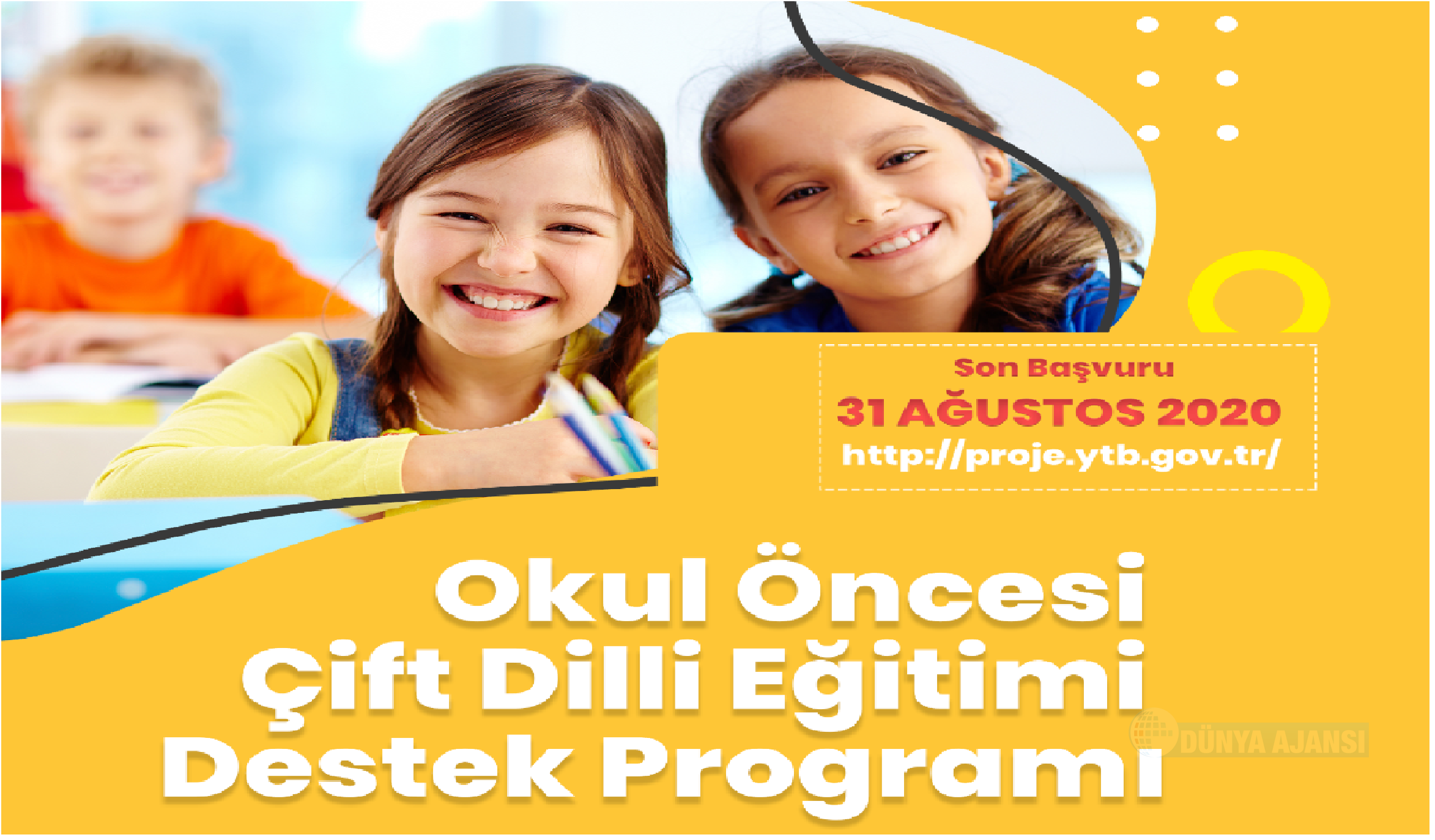 YTB'den Okul Öncesi Çift Dilli Eğitimi Destek Programı