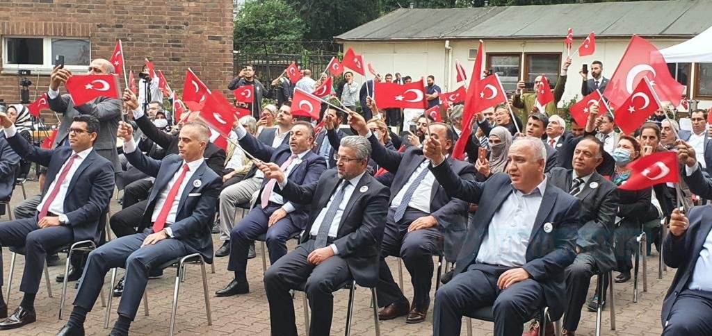  Köln ve Essen Başkonsolosluklarında 15 Temmuz şehitleri anıldı