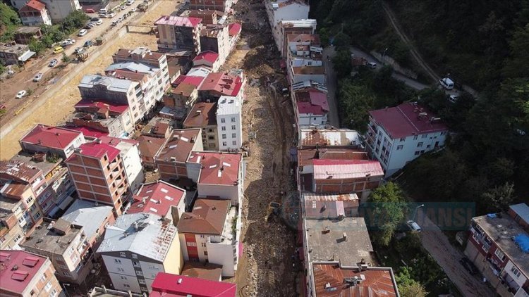 Bakan Soylu, Giresun'daki selde 944 personelimiz çalışıyor