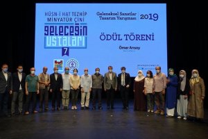 'Hüsn-i Hat, Tezhip, Minyatür ve Çini' dalında ödüller sahiplerini buldu