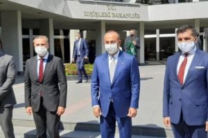 Bakan Çavuşoğlu Alman basın mensuplarıyla bir araya geldi