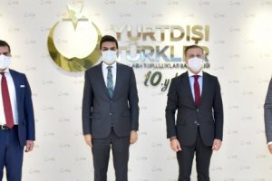 UID Genel Başkanı Bilgi, YTB Başkanı Eren ile bir araya geldi