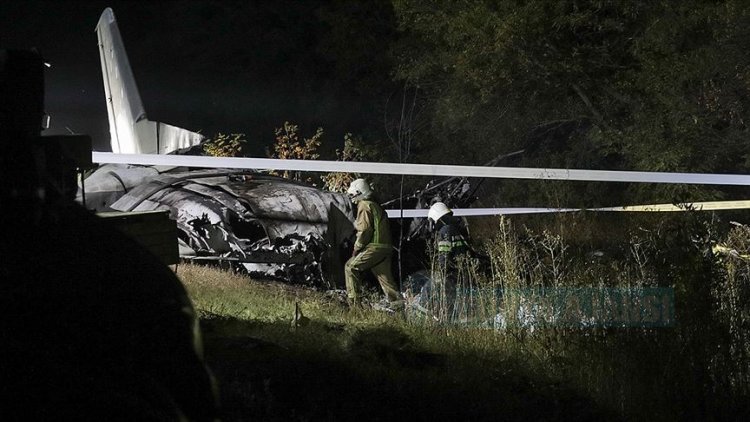 Ukrayna'da askeri uçağın düşmesi sonucu ölenlerin sayısı