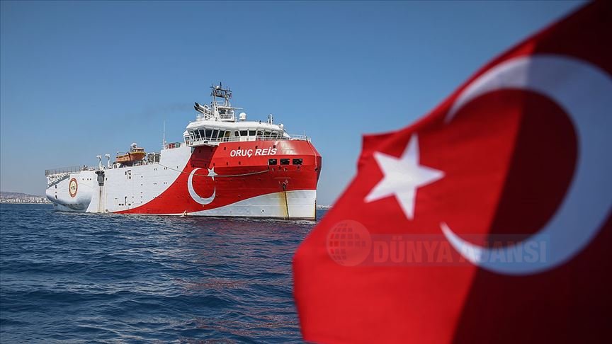 Dışişleri Bakanlığı: Oruç Reis'in faaliyetleri tamamen Türk kıta sahanlığı içindedir