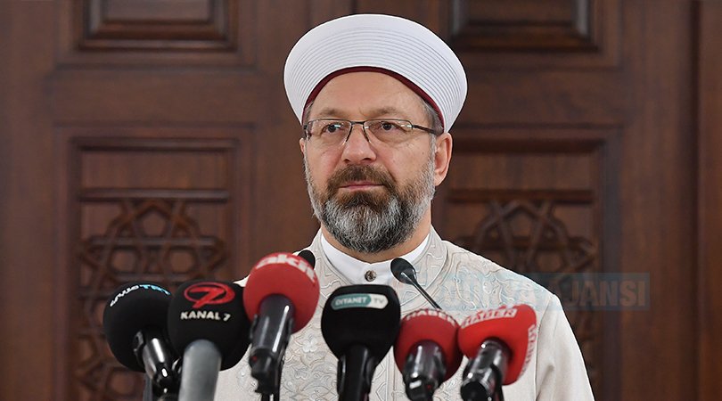 Diyanet İşleri Başkanı Erbaş: 'Mabetlere ve din adamlarına yönelik saldırgan şiddetle kınıyorum'