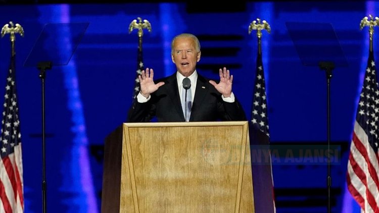 Biden: Bölen değil, birleştiren bir başkan olacağıma söz veriyorum