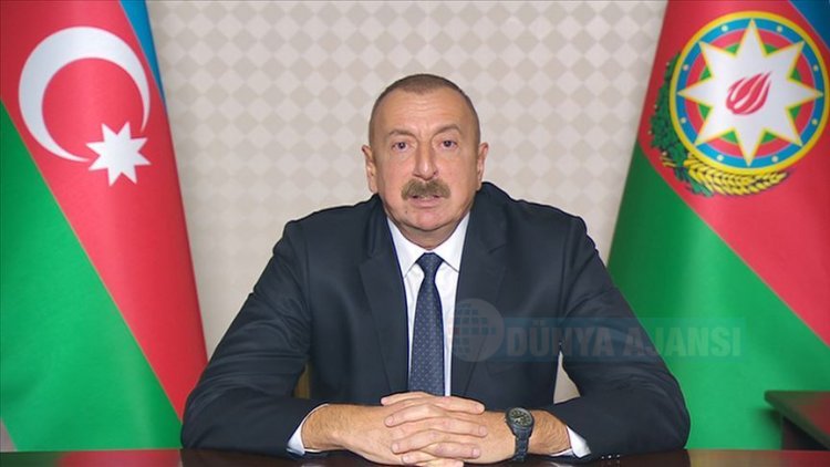 Azerbaycan Cumhurbaşkanı Aliyev: Bu anlaşma bizim şanlı zaferimizdir