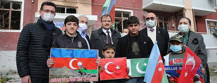 TBMM üyeleri Ermenistan'ın saldırılarında sivillerin öldüğü Berde ve Terter'i ziyaret etti