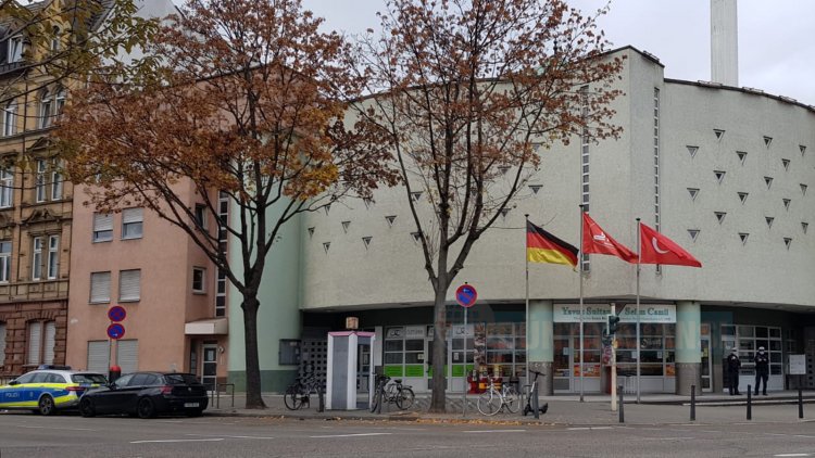 Mannheim DİTİB Camii yönetimi, hassasiyet gösteren polis teşkilatına teşekkür etti