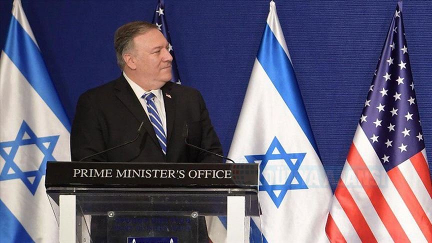 Pompeo'dan Batı Şeria'daki yasa dışı Yahudi yerleşim birimine ziyaret