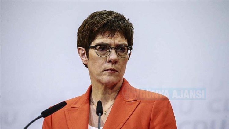 Almanya Bakan Karrenbauer: Alman askerleri kendilerinden talep edileni yaptı