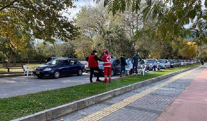 İskeçe ve Gümülcine'de EODY ekibi tarafından Koronavirüs testleri yapıldı