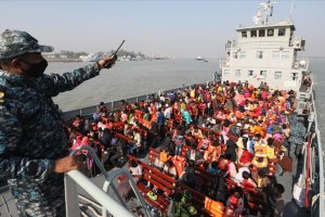 Bangladeş, Arakanlı Müslümanların 4. grubunu Bhasan Char Adası'na gönderdi