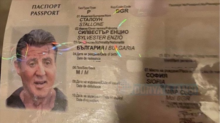 Bulgaristan’da kalpazanlar sahte 'Rambo' pasaportu düzenledi