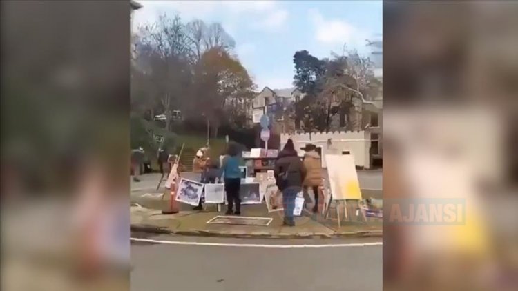 Boğaziçi Üniversitesi'nde Kabe fotoğrafının yere serilmesine ilişkin 4 kişi adliyeye sevk edildi