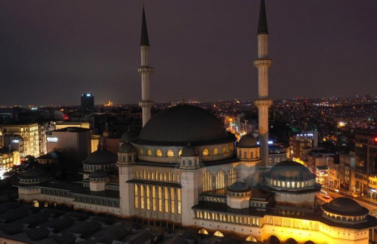 Taksim Camii’nde Ramazanda ilk namaz kılınacak