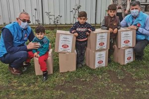 DİTİB’den Gürcistan’daki 700 ihtiyaç sahibi aileye gıda yardımı