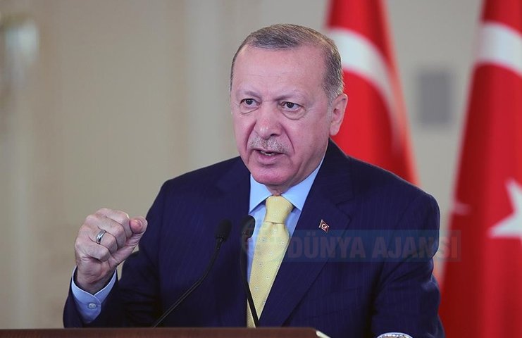 Erdoğan: Kıbrıs'ta yeni müzakere süreci olacaksa iki devlet arasında yürütülmelidir