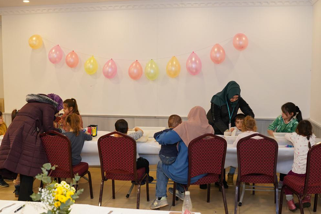 Bonn Merkez Camii'nde Engelli Dayanışması