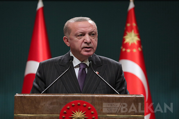 Erdoğan: "Balkanlar'daki soydaşlarımız başları dara düşünce hep Türkiye'ye sığındı"