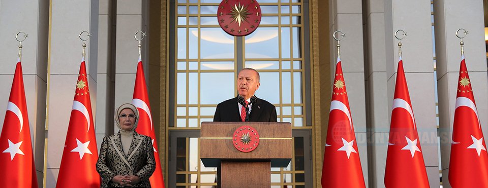 Cumhurbaşkanı Erdoğan'ın 30 Ağustos Zafer Bayramı resepsiyonu