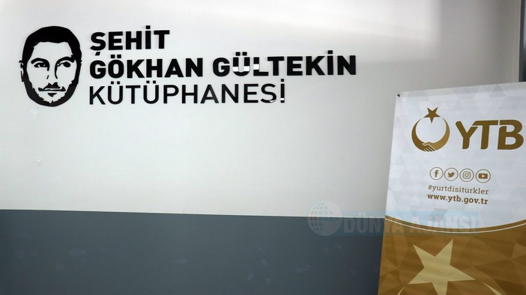 YTB Hanau saldırısı kurbanı Gökhan Gültekin için kütüphane açtı