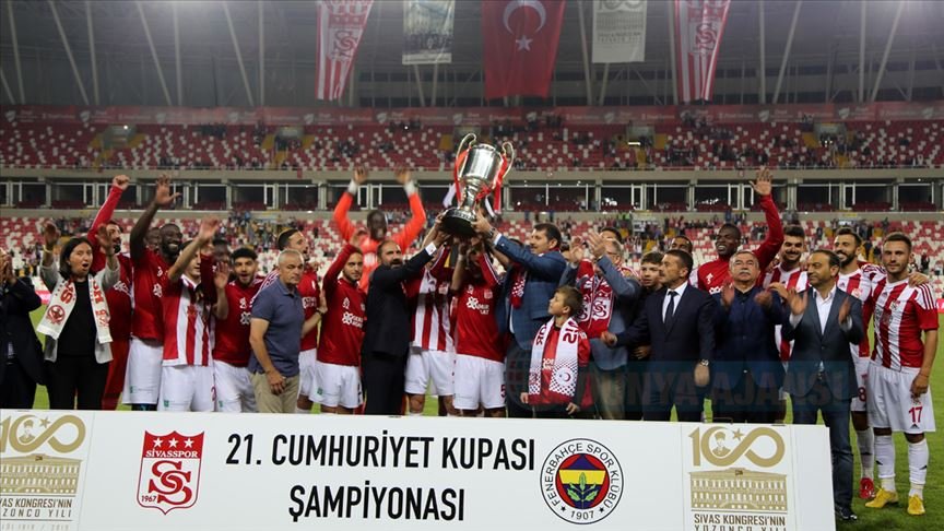 Cumhuriyet Kupası Sivasspor'un