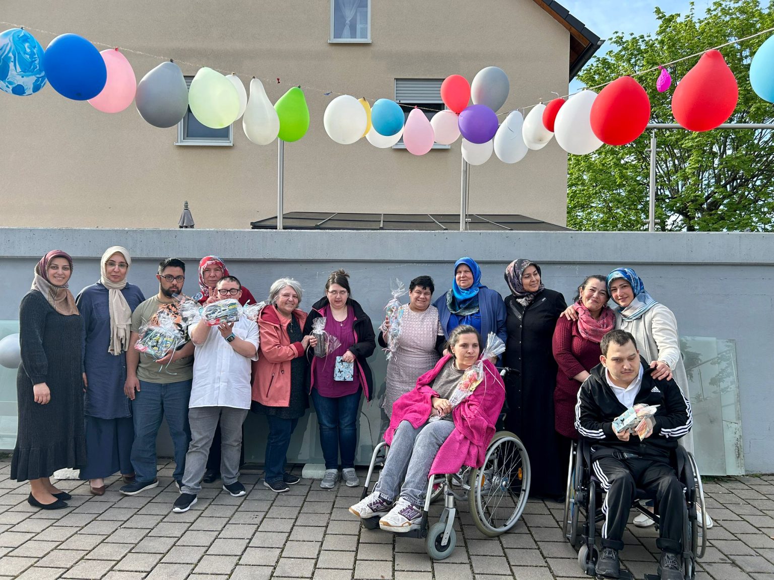 DİTİB Kocatepe Camii'nde özel çocuklarla birlikte mutlu bayram