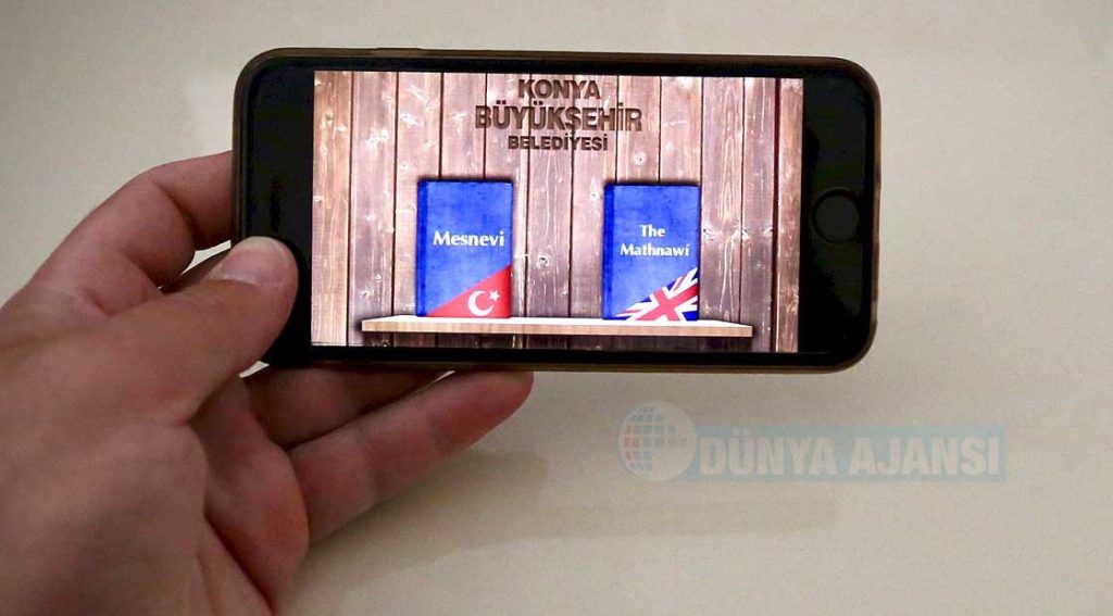 Konya Büyükşehir Belediyesi'nin mobil Mesnevi uygulaması