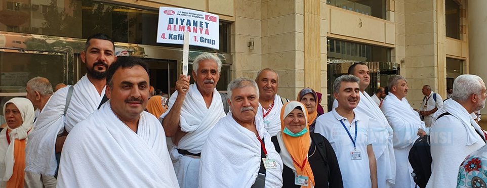 Avrupa hacı adaylarının Arafat’a intikalleri tamamlandı