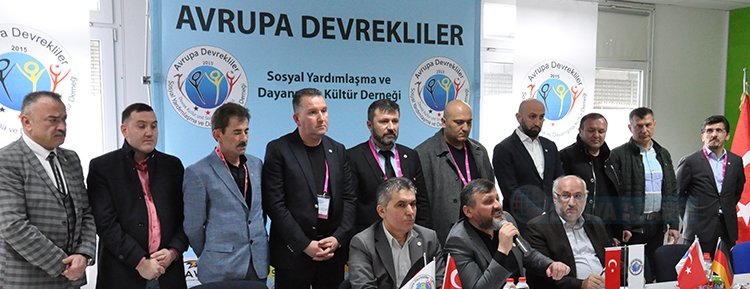 Avrupa Devrekliler Derneği’nin yeni başkanı Ufuk Saraç