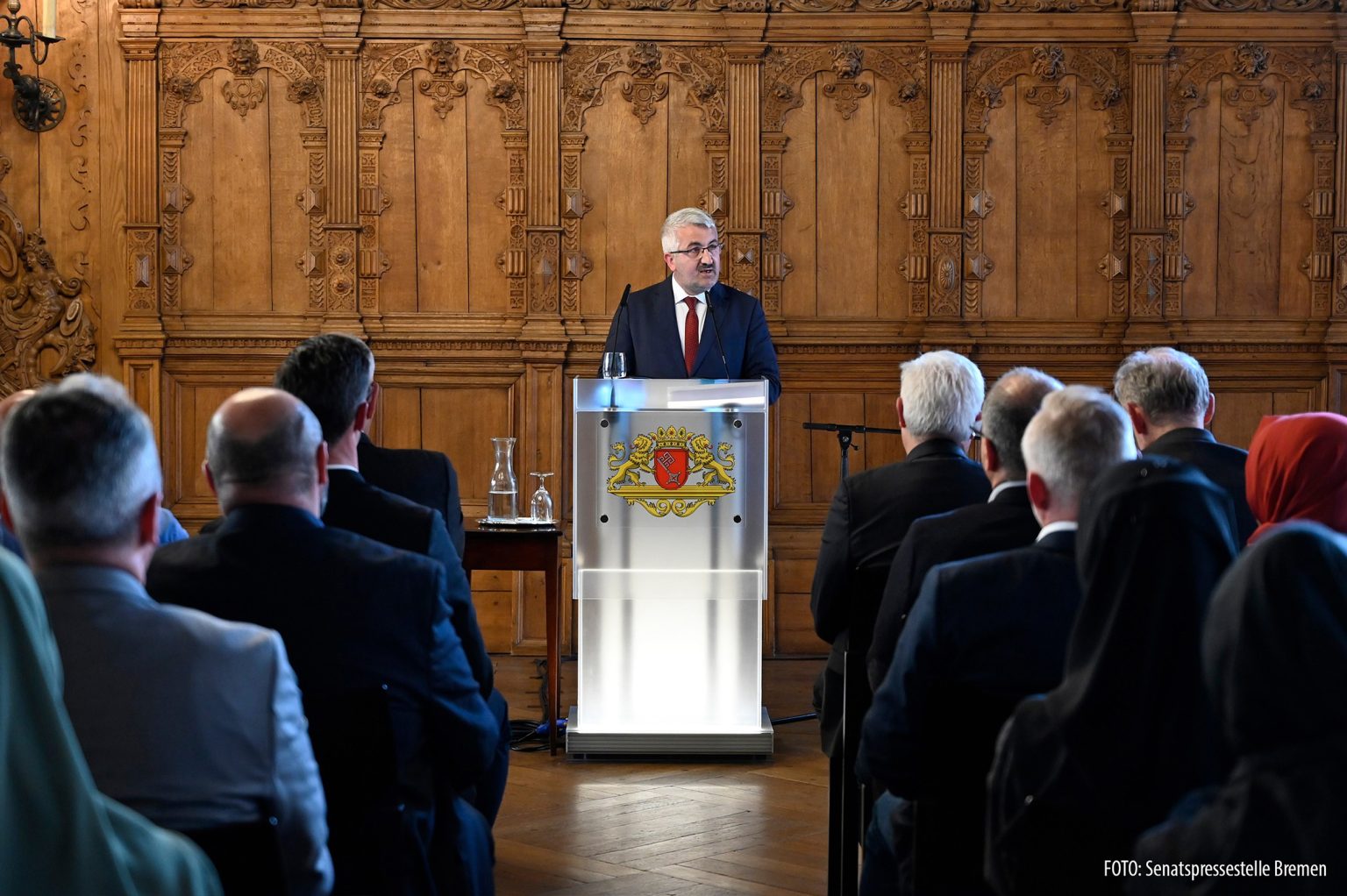 Bremen'de Eyalet Hükümeti ve DİTİB işbirliğinde geleneksel resepsiyon