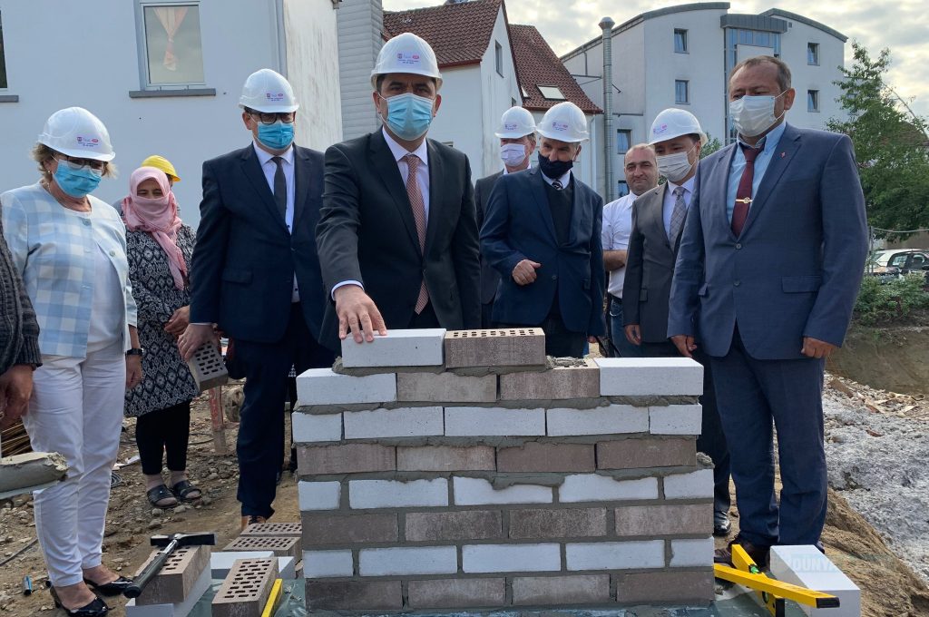 Bünde DİTİB Yeni Camii ve Kültür Merkezi’nin temeli atıldı