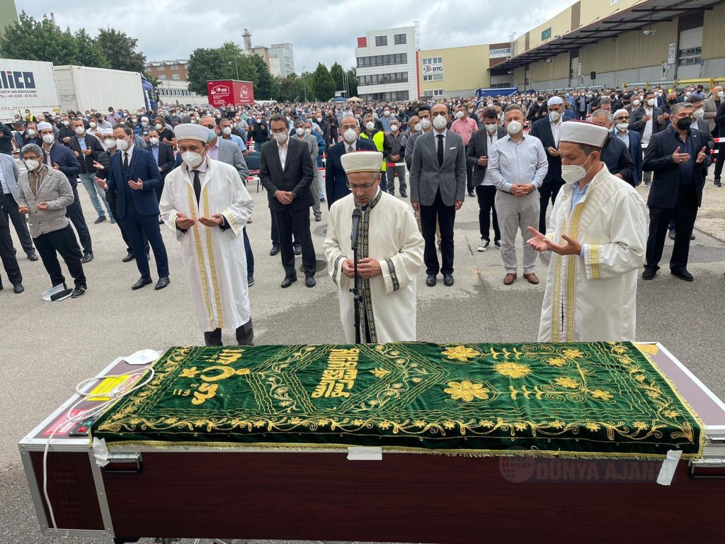 DİTİB Başkaın İşçi son yolculuğuna dualarla uğurlandı