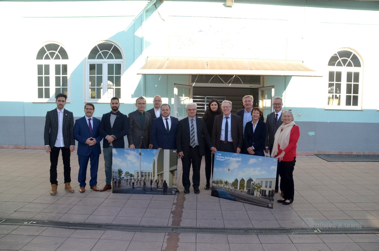 Feuerbach Yeni Camii ve Külliyesi’nin proje tanıtımı yapıldı