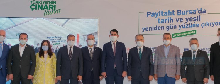 Bursa’da tarih ve yeşil gün yüzüne çıkıyor