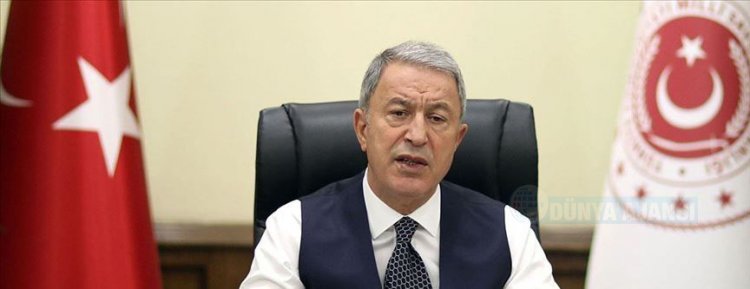 Bakan Akar: “Biz kimseye boyun eğmeyiz”