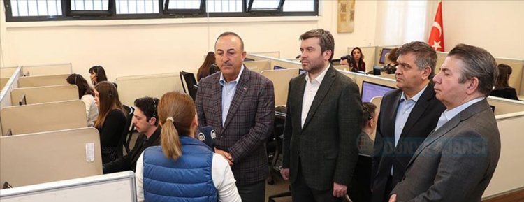 Bakan Çavuşoğlu: Koronavirüsle ilgili bir koordinasyon merkezimiz 24 saat hizmet veriyor