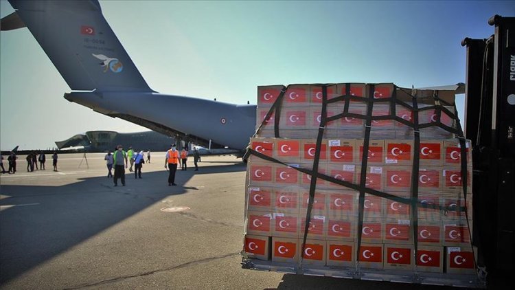 Türkiye'den kardeş Azerbaycan'a tıbbi malzeme desteği